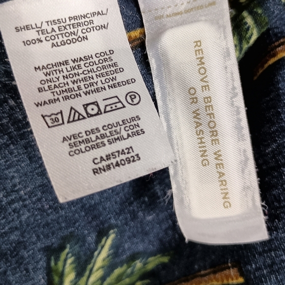 Ann Taylor Loft Plus Size Palm Tree Mini Dress Size 20/22W (2X/3X) - Picture 5 of 5